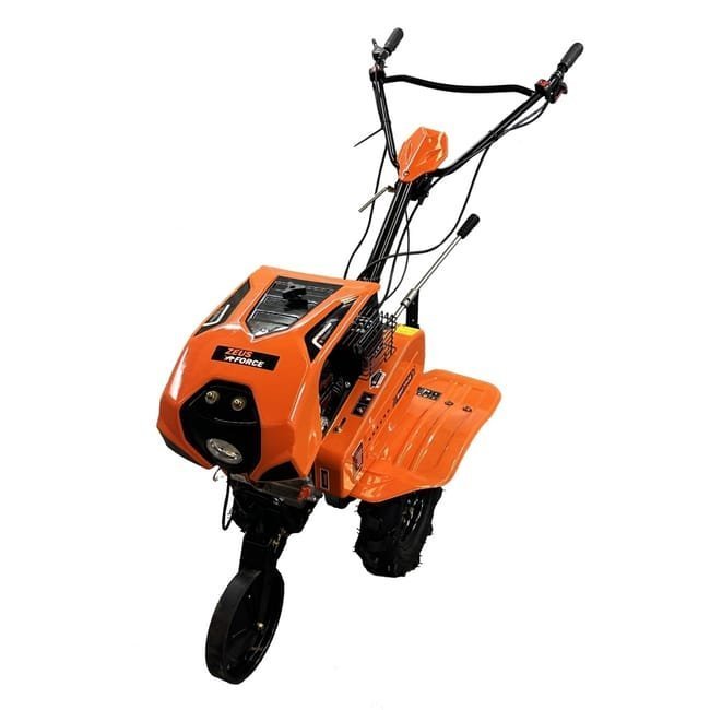 Motoculteur thermique professionnel 212 cc - 7 CV ZEUS FORCE avec full kit et butoir - Miniature 3